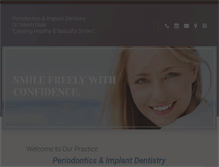 Tablet Screenshot of perioimplant.us